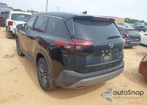 2023 Nissan Rogue S Intelligent Awd from USA, damaged, VIN 5N1BT3AB4PC676229